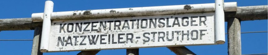 Hommage au camp de concentration de&nbsp;Struthof