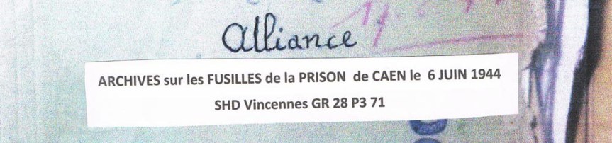 &laquo;&nbsp;Archives sur les fusillés de la prison de Caen le 6 juin 1944&nbsp;&raquo; de Marc-Antoine de Saint Pol&nbsp;(2021)