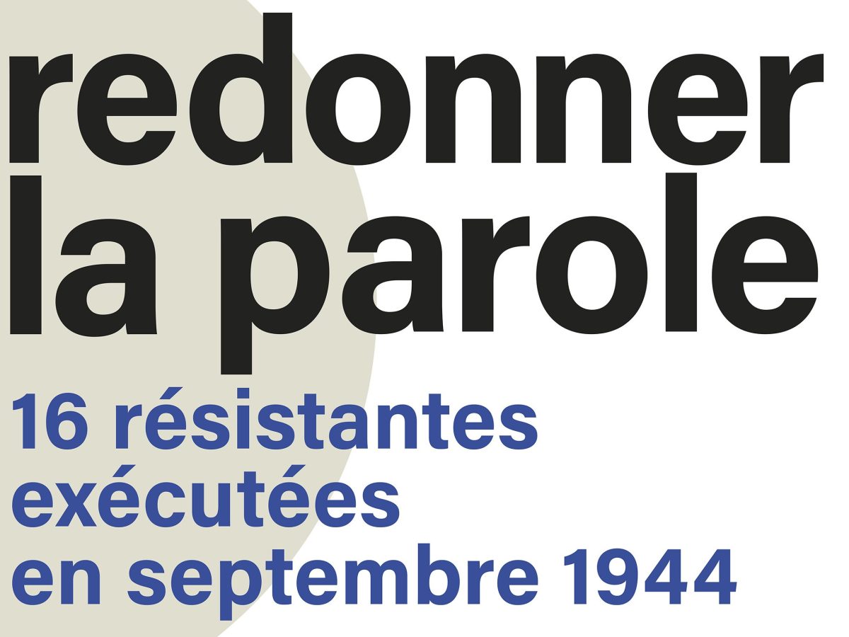 Exposition – Redonner la&nbsp;parole